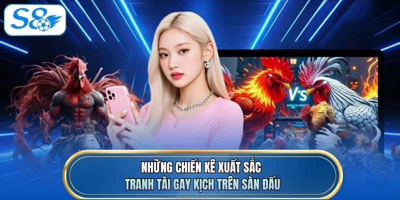 Những chiến kê xuất sắc tranh tài gay kịch trên sàn đấu